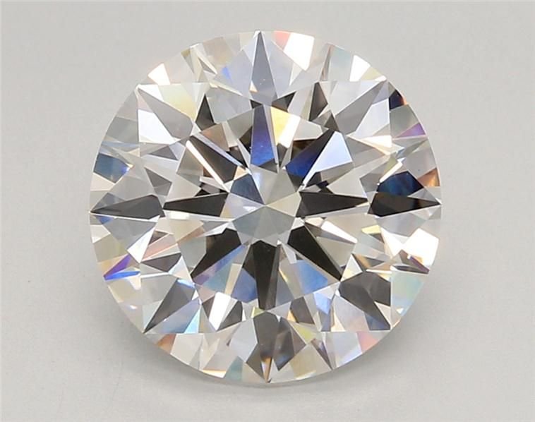 4.00ct F VVS2 Excellent Cut Round Lab Grown Diamond