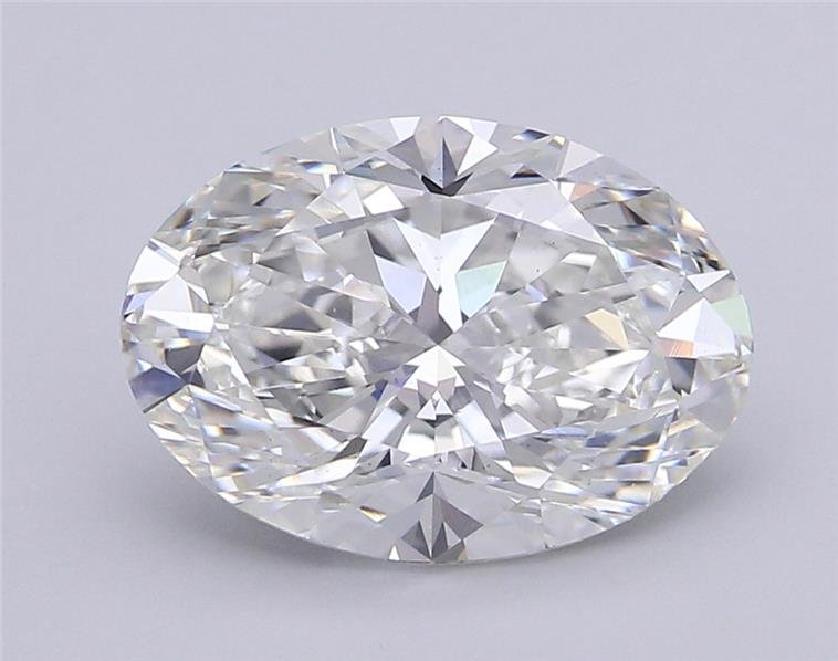 8.07ct G VS2 Very Good Cut Oval Lab Grown Diamond