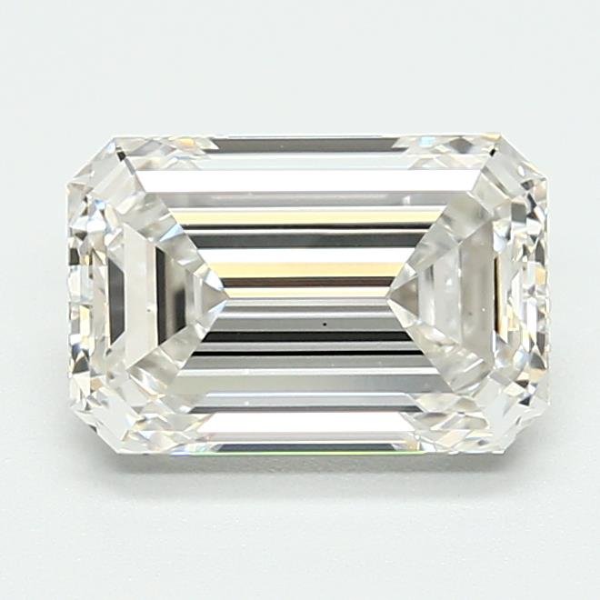 2.18ct G VS1 Rare Carat Ideal Cut Emerald Lab Grown Diamond