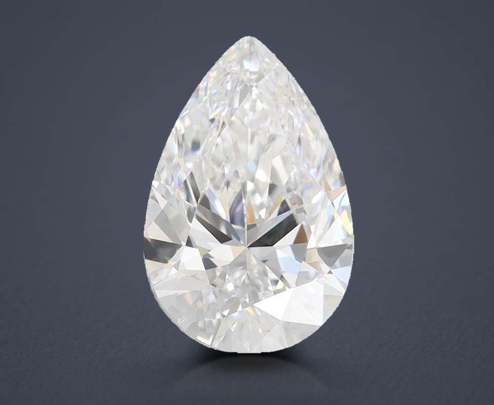 1.73 Carat Pear Lab Diamond