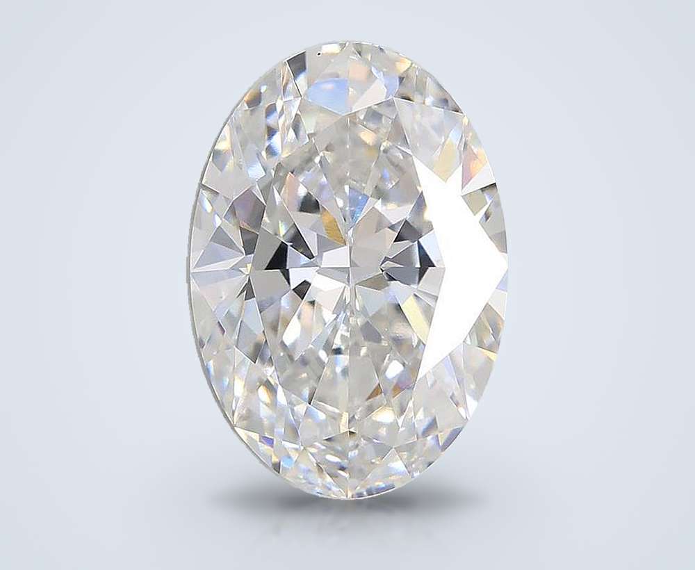 3.52 Carat Oval Lab Diamond