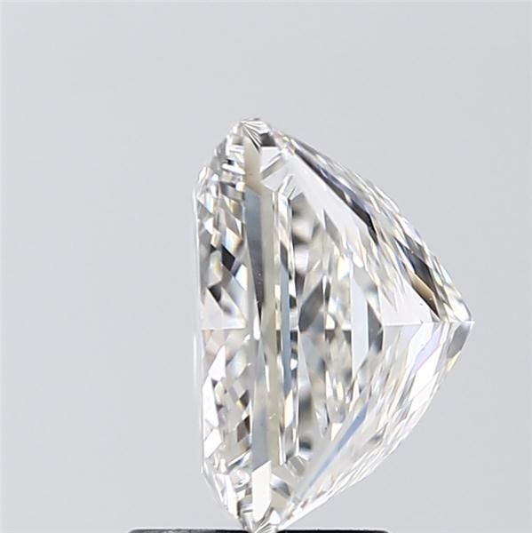 3.72ct H VS2 Rare Carat Ideal Cut Princess Lab Grown Diamond