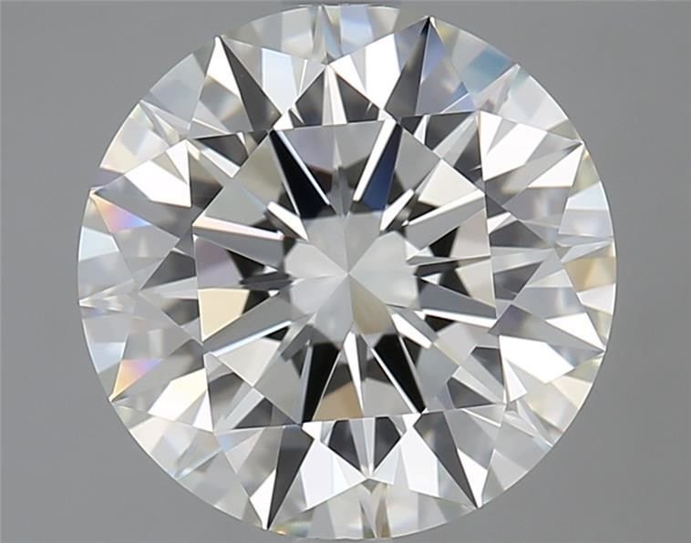 3.14ct J IF Rare Carat Ideal Cut Round Diamond