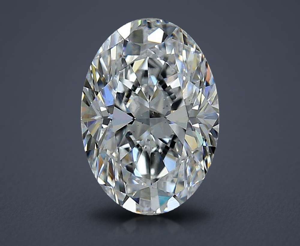 1.60 Carat Oval Natural Diamond