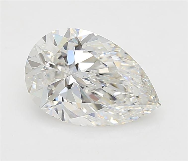 2.09ct F VS1 Rare Carat Ideal Cut Pear Lab Grown Diamond