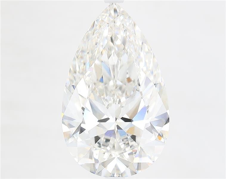 7.62ct G VS1 Rare Carat Ideal Cut Pear Lab Grown Diamond