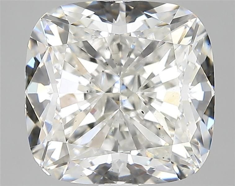 3.17ct H VS2 Rare Carat Ideal Cut Cushion Lab Grown Diamond