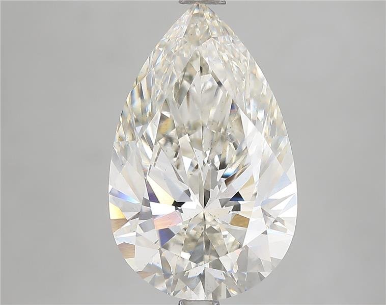 5.03ct I VS2 Rare Carat Ideal Cut Pear Lab Grown Diamond