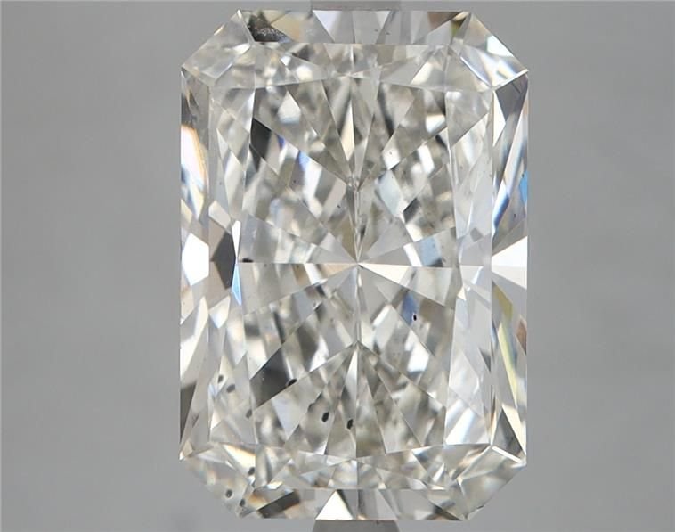 5.04ct I SI1 Rare Carat Ideal Cut Radiant Lab Grown Diamond