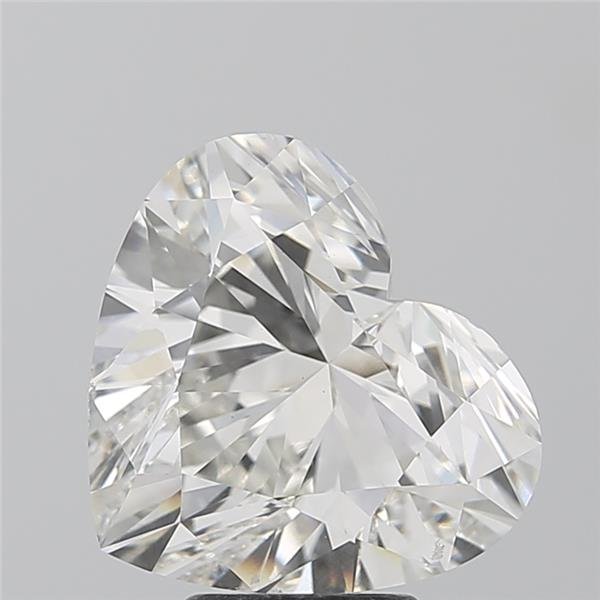 6.02ct H VS2 Rare Carat Ideal Cut Heart Lab Grown Diamond