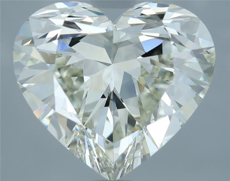 2.86ct J VVS1 Very Good Cut Heart Diamond