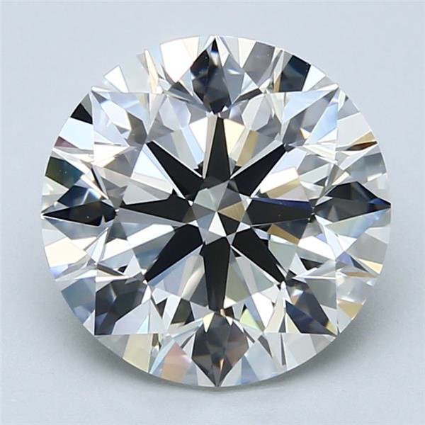 4.08ct I VS1 Rare Carat Ideal Cut Round Diamond