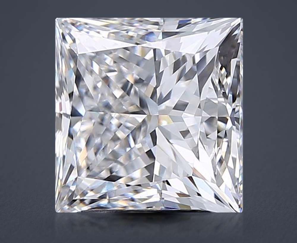 2.75 Carat Princess Lab Diamond