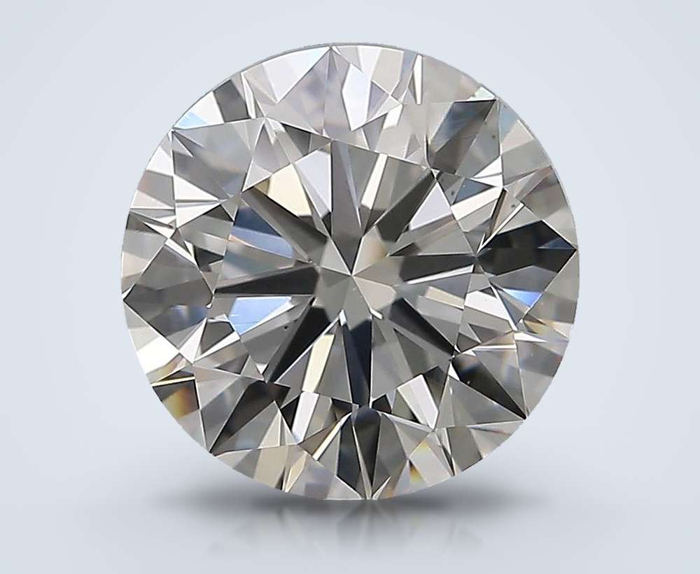 3.63 Carat Round Natural Diamond
