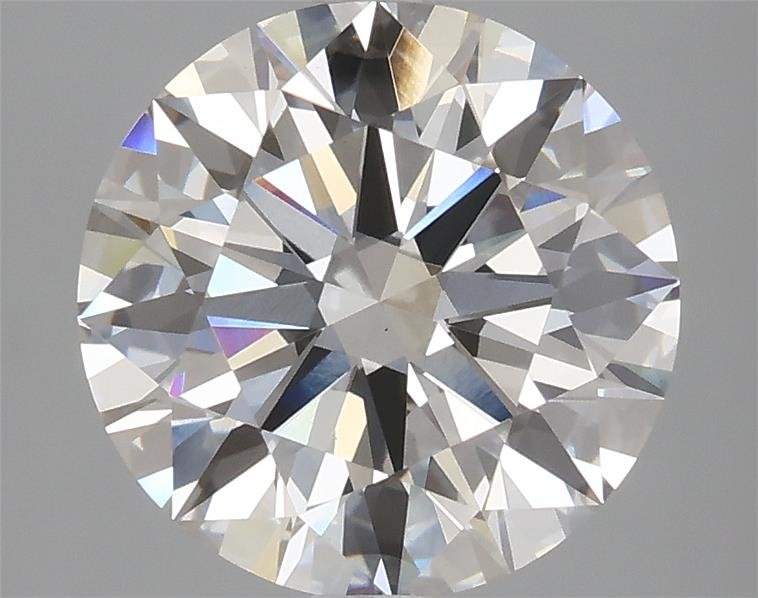 3.30ct H VVS2 Rare Carat Ideal Cut Round Lab Grown Diamond