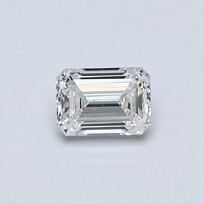 0.35ct F SI1 Rare Carat Ideal Cut Emerald Diamond