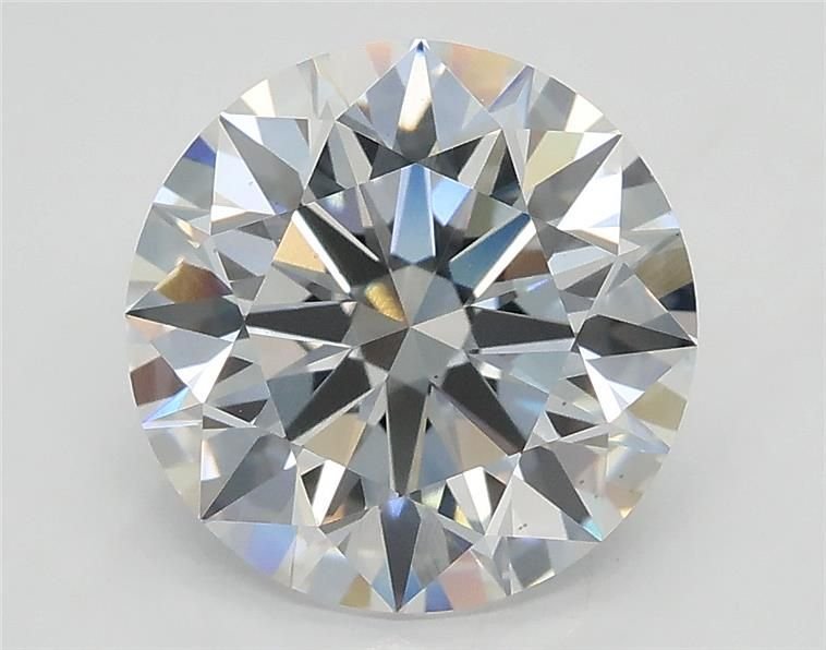 2.57ct E VS2 Rare Carat Ideal Cut Round Lab Grown Diamond