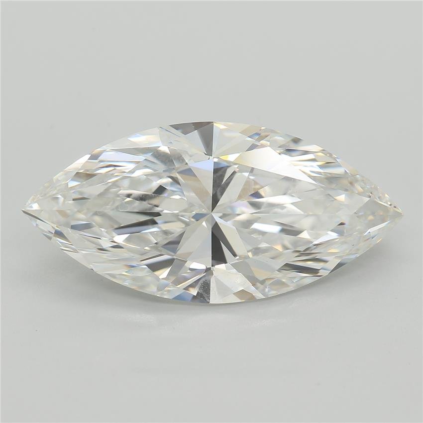 5.54ct E VS1 Excellent Cut Marquise Lab Grown Diamond