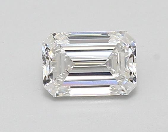 0.81ct E VVS2 Rare Carat Ideal Cut Emerald Lab Grown Diamond