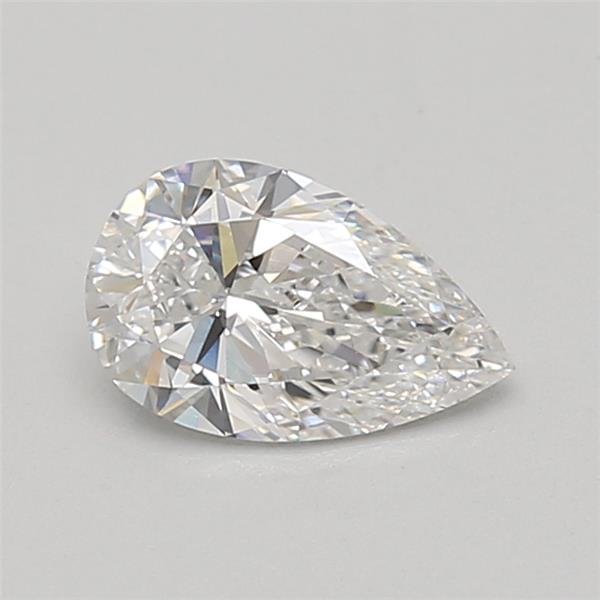 0.85ct D VVS2 Rare Carat Ideal Cut Pear Lab Grown Diamond