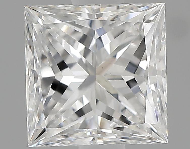 0.89ct E VS1 Very Good Cut Princess Lab Grown Diamond