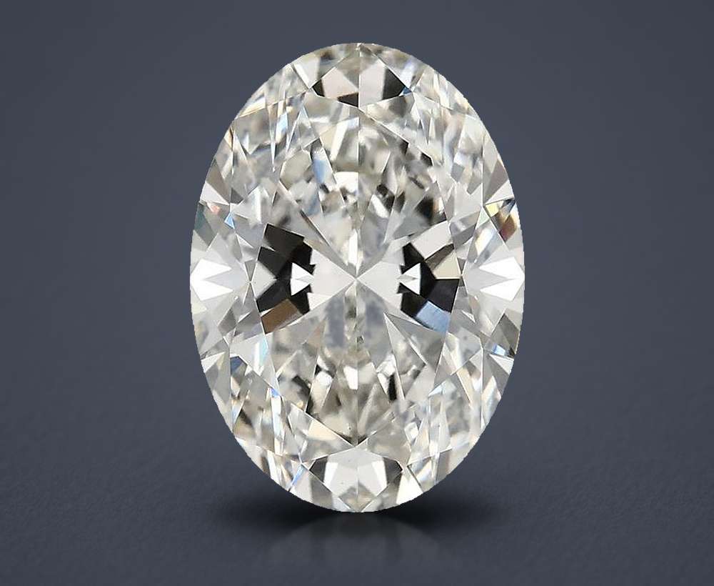4.00 Carat Oval Lab Diamond