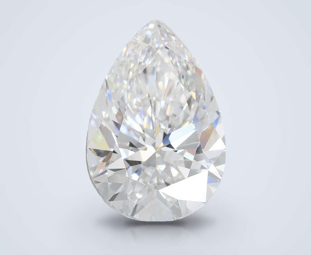4.41 Carat Pear Lab Diamond