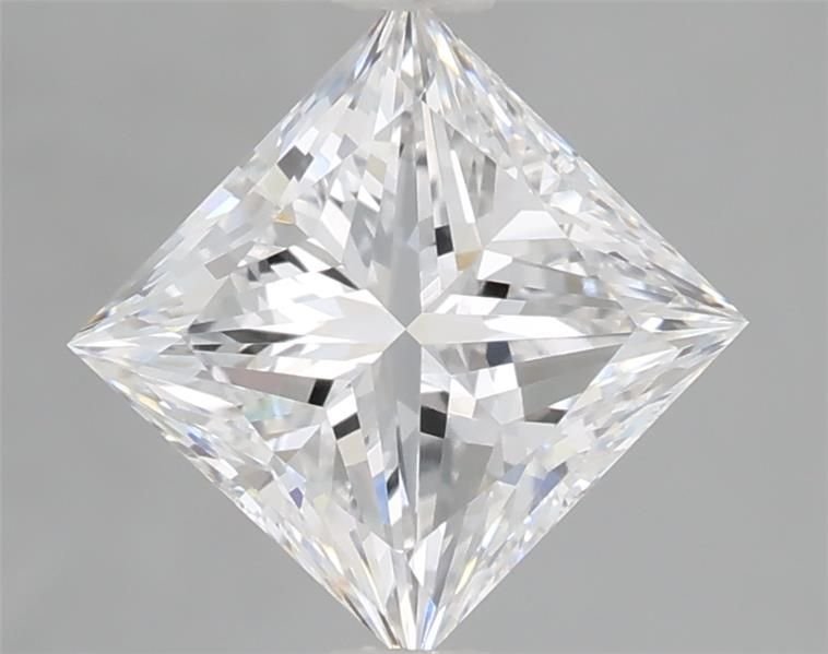 1.58ct D VVS2 Rare Carat Ideal Cut Princess Lab Grown Diamond