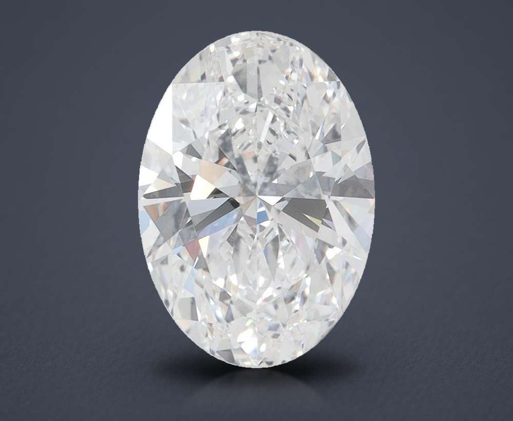 3.00 Carat Oval Lab Diamond