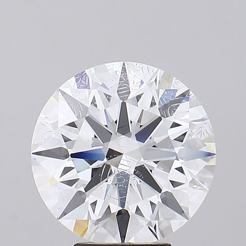 5.39ct E SI2 Rare Carat Ideal Cut Round Lab Grown Diamond