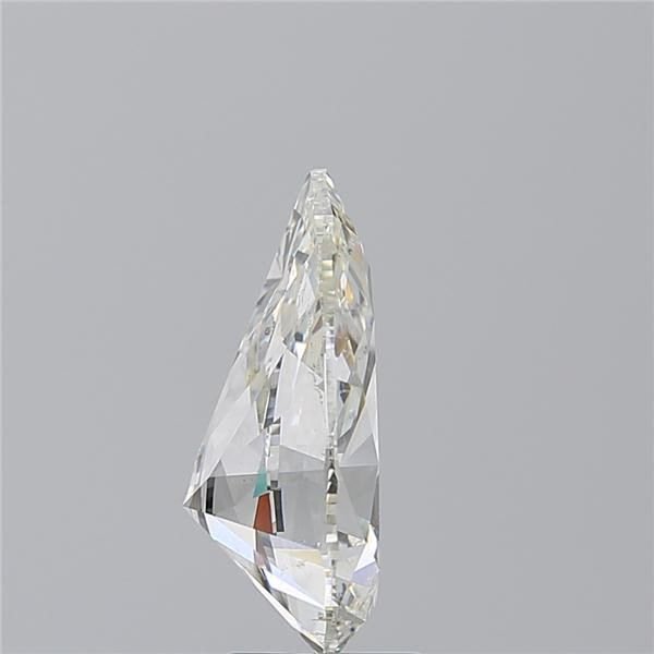 4.00ct J SI2 Rare Carat Ideal Cut Pear Diamond