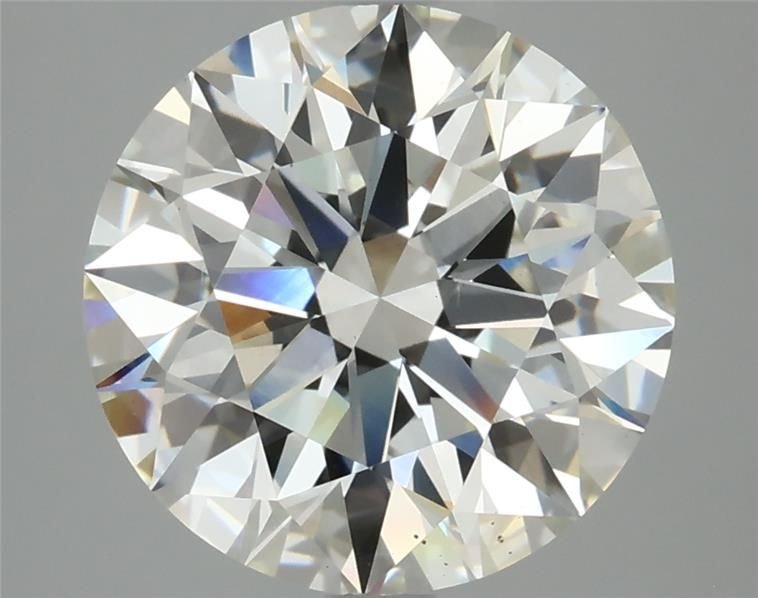 4.70ct H VS2 Rare Carat Ideal Cut Round Lab Grown Diamond