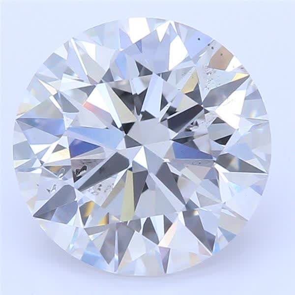 1.54ct F SI1 Rare Carat Ideal Cut Round Lab Grown Diamond