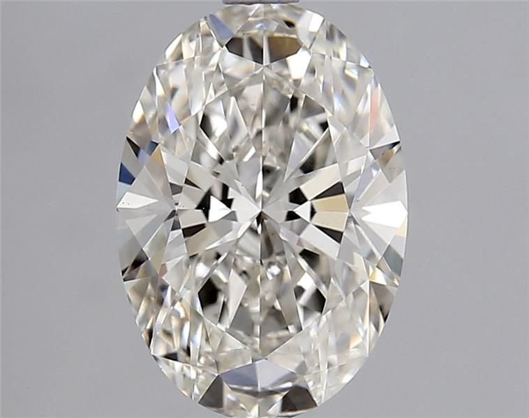 2.28ct H VS1 Rare Carat Ideal Cut Oval Lab Grown Diamond