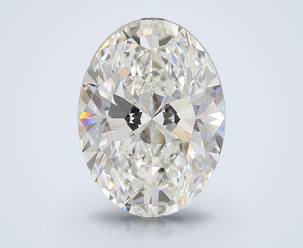 10.09 Carat Oval Lab Diamond