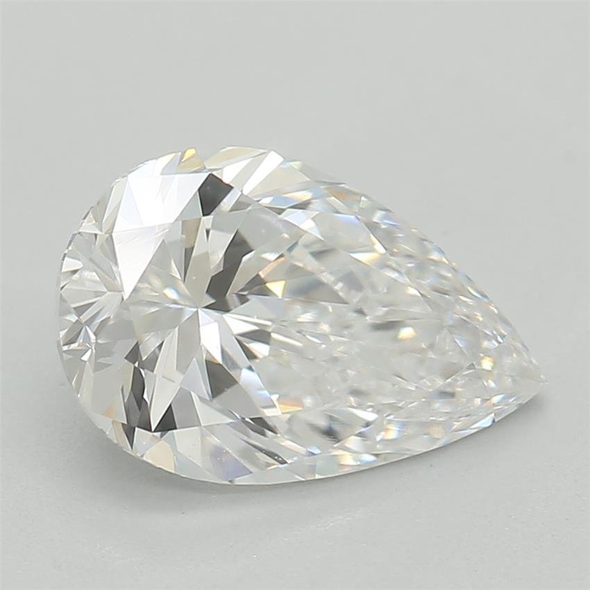 1.01ct E VS1 Rare Carat Ideal Cut Pear Lab Grown Diamond