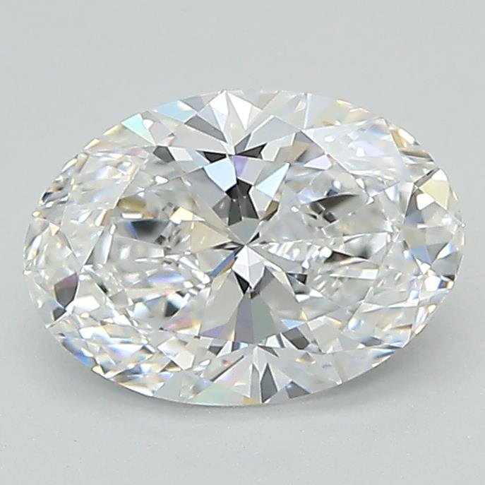 1.37ct D VVS2 Rare Carat Ideal Cut Oval Lab Grown Diamond