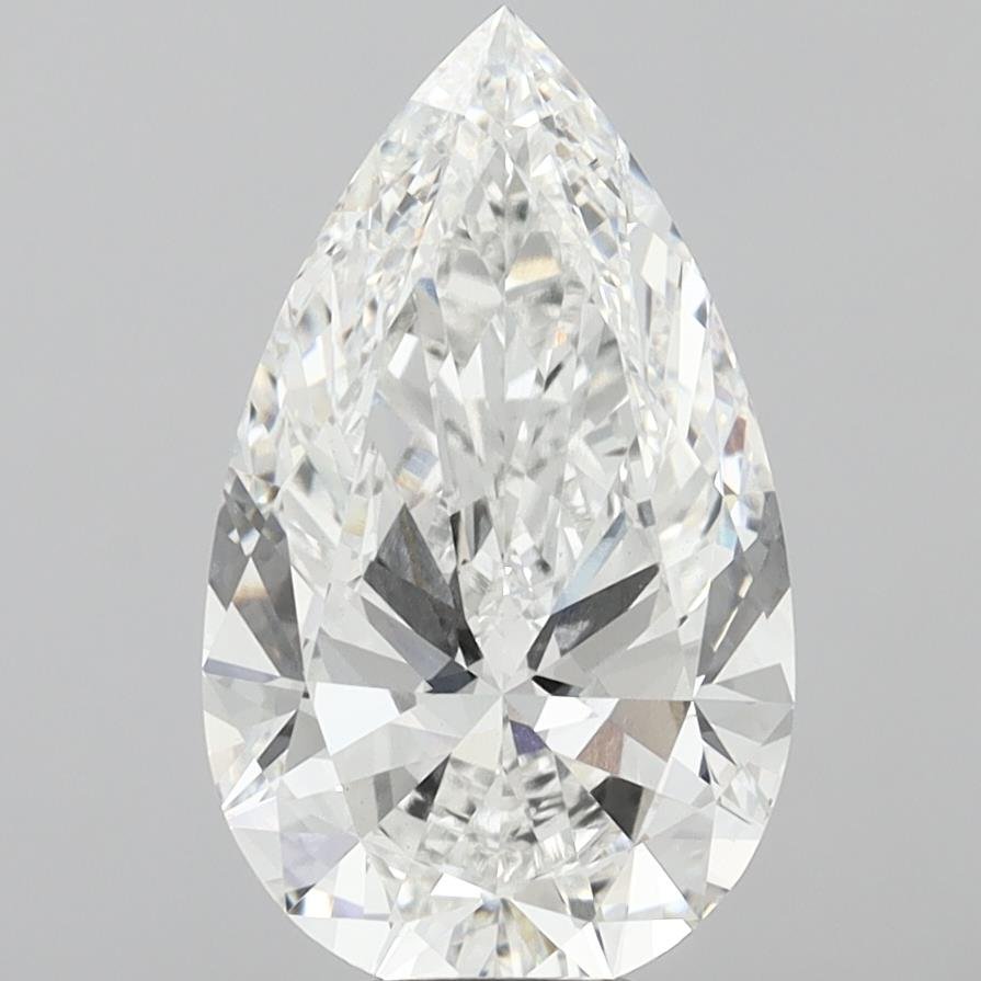 8.50 Carat Pear Lab Diamond