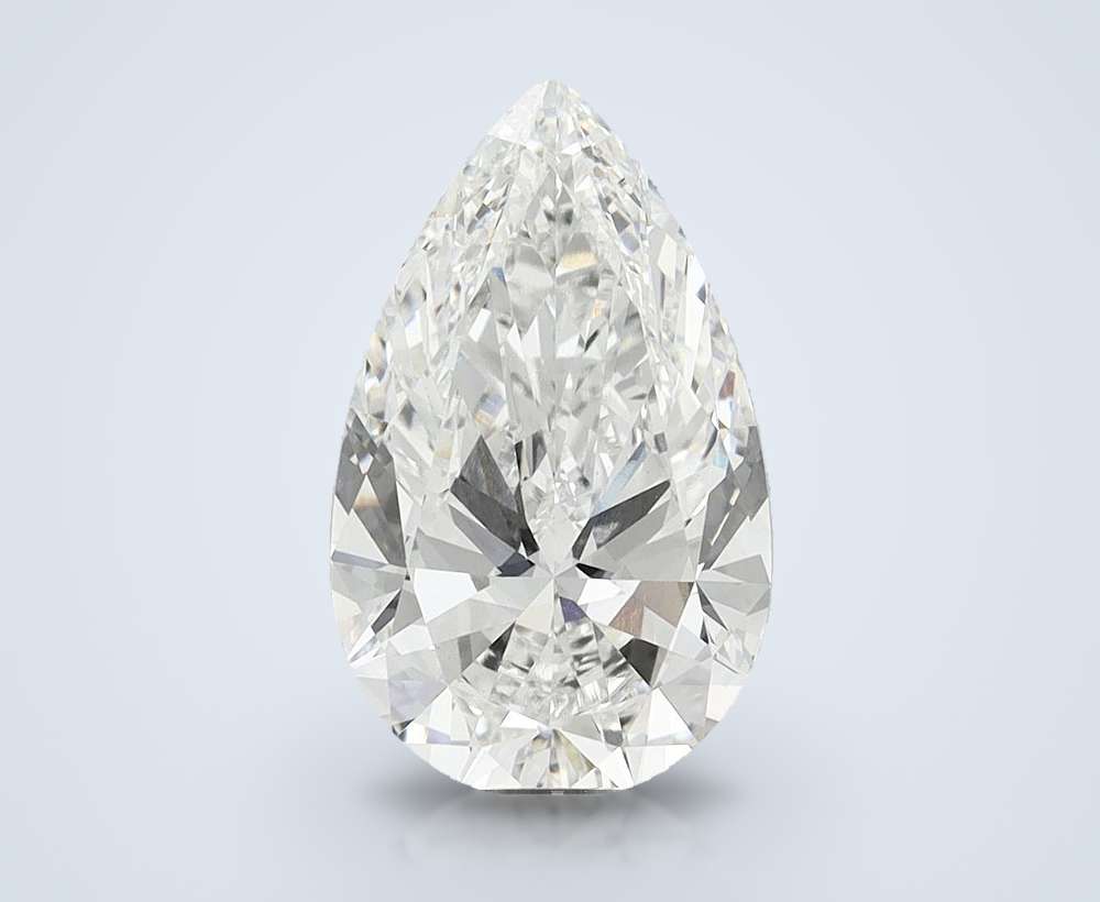 8.50 Carat Pear Lab Diamond