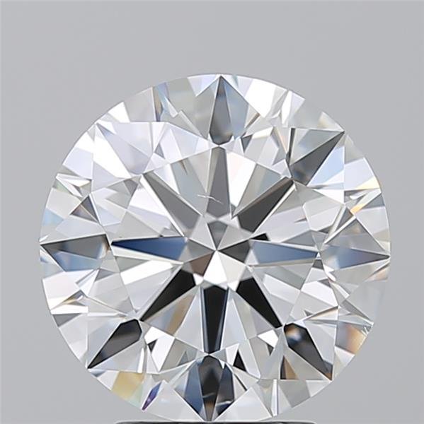4.01ct H VS2 Rare Carat Ideal Cut Round Diamond