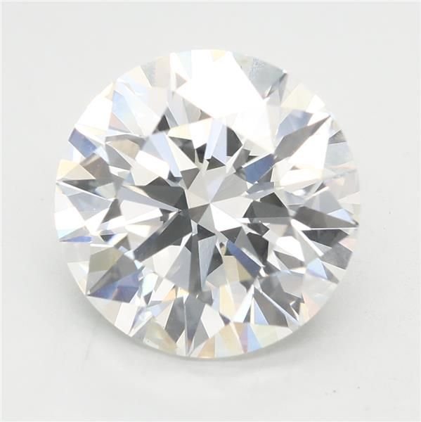 4.09 Carat Round Lab Diamond