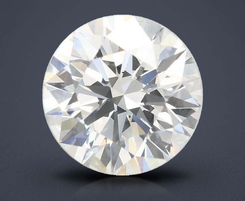 4.09 Carat Round Lab Diamond