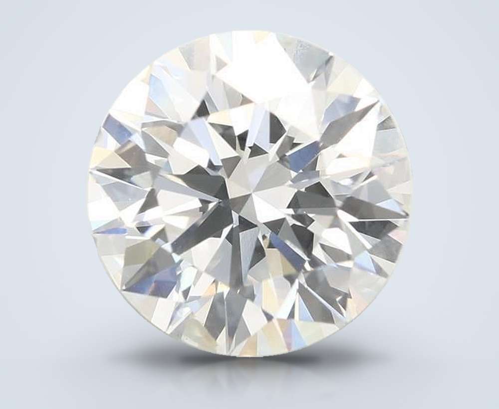 4.09 Carat Round Lab Diamond