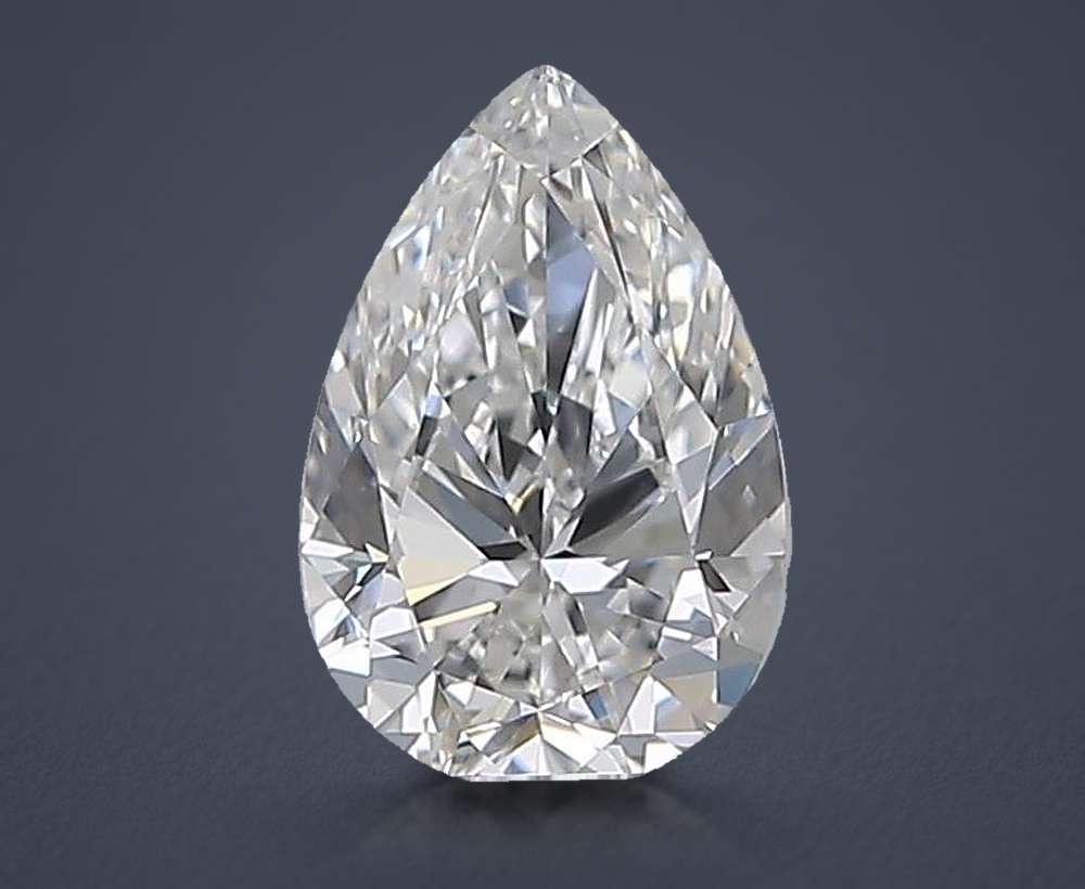 1.00 Carat Pear Natural Diamond