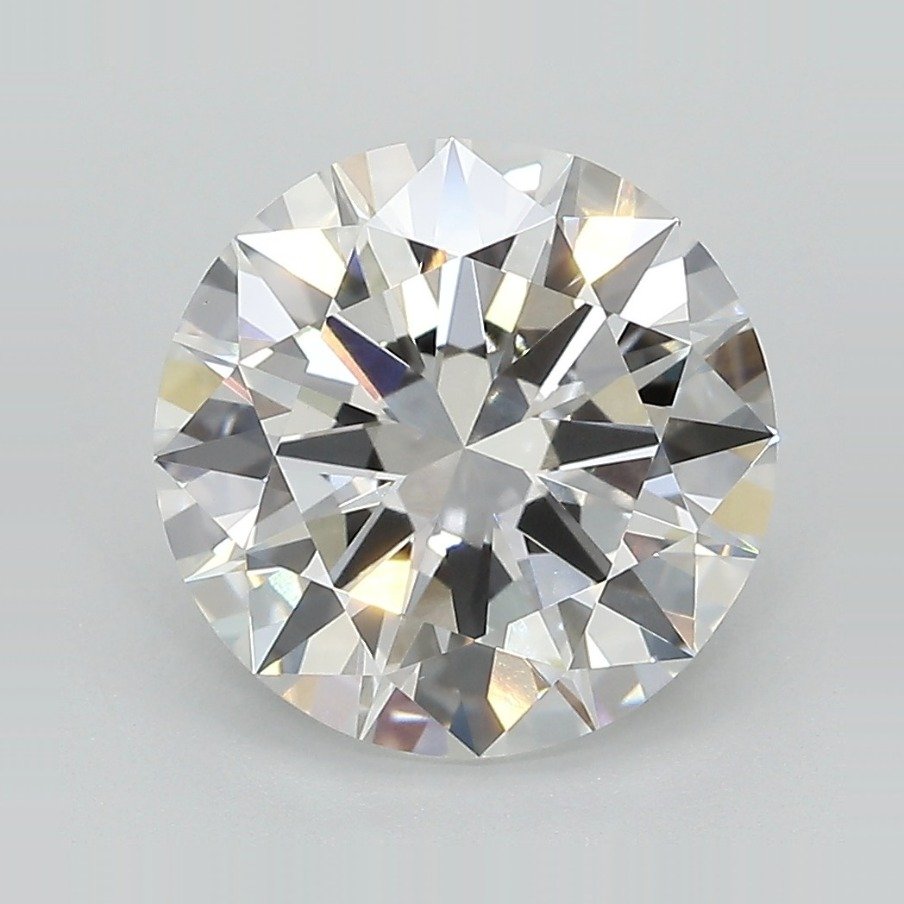 3.86ct E VVS2 Excellent Cut Round Lab Grown Diamond