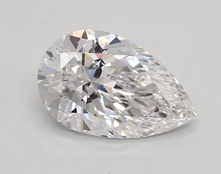 0.95ct D VS1 Rare Carat Ideal Cut Pear Lab Grown Diamond