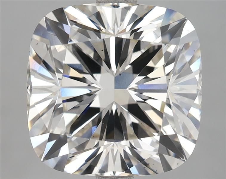 5.37ct I VS2 Rare Carat Ideal Cut Cushion Lab Grown Diamond