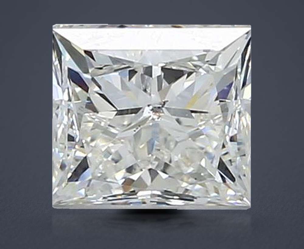 1.50 Carat Princess Natural Diamond