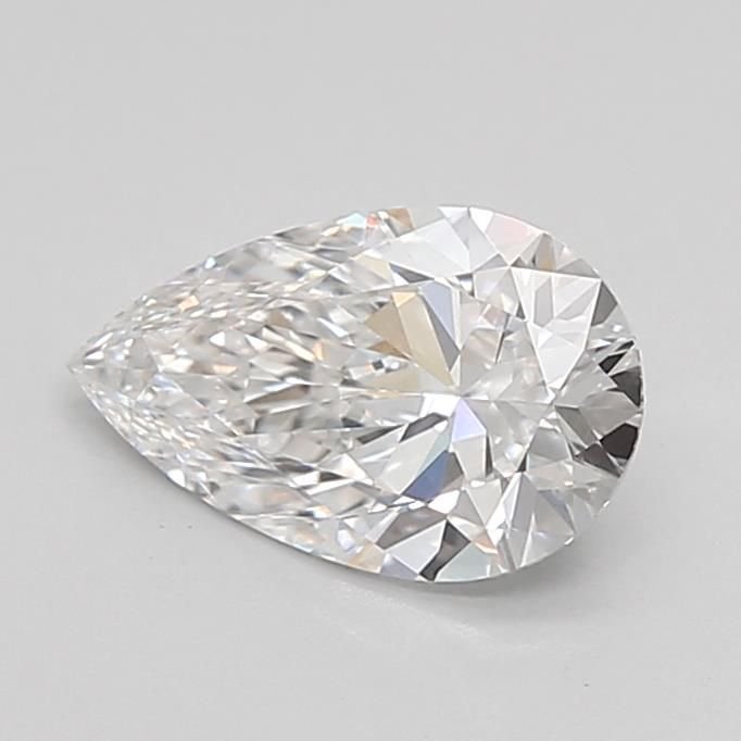 1.09ct D VVS2 Rare Carat Ideal Cut Pear Lab Grown Diamond