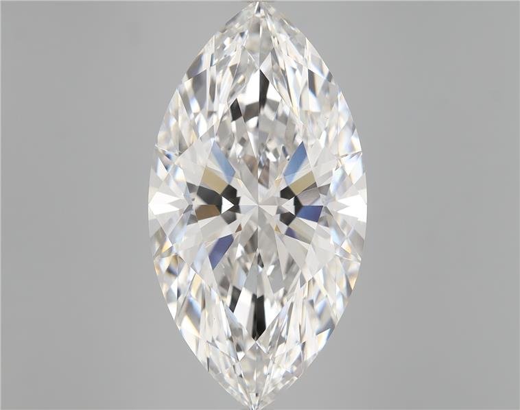 10.09ct F VS1 Rare Carat Ideal Cut Marquise Lab Grown Diamond